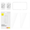 Set of 2x Baseus Crystal tempered glass for Nintendo Switch 2019 + mounting kit - transparent
