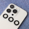 Pojedyncze szkło na aparat do iPhone 13 Pro / iPhone 13 Pro Max czarna ramka