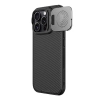Etui Nillkin CamShield Prop Case na iPhone 16 Pro Max z osłoną na aparat i podstawką - czarne