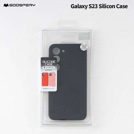 Mercury Silicone Case Samsung S23 FE 5G RED / CZERWONY