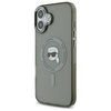 Karl Lagerfeld nakładka do iPhone 16 Plus 6,7" KLHMP16MHLSKIK czarna Hardcase IML Metal Karl Head MagSafe