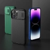 Pancerne etui Nillkin CamShield Pro Magnetic Case do iPhone 15 Pro Max z osłoną na aparat - niebieskie