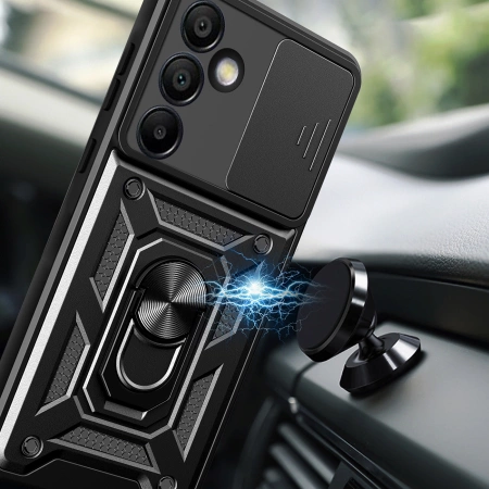 Hybrid Armor Camshield Samsung Galaxy S24 FE Black