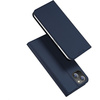 Etui do iPhone 15 Plus pokrowiec z klapką i portfelem Dux Ducis Skin Pro - niebieskie