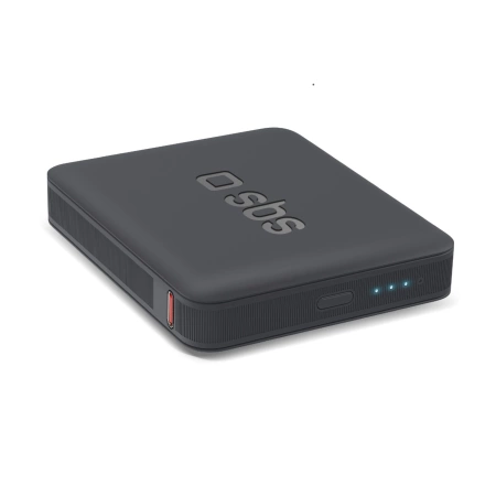 Powerbank SBS NanoTube 5000 mAh High-Density - schwarz