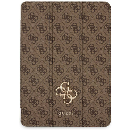Etui do IPAD AIR 11.0 (6GEN) 2024 Guess Magnetic 4G Big Logo (GUFC11RM24PS4SGW) brązowe