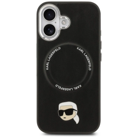 Karl Lagerfeld Karl Pin MagSafe Case for iPhone 17 - Black