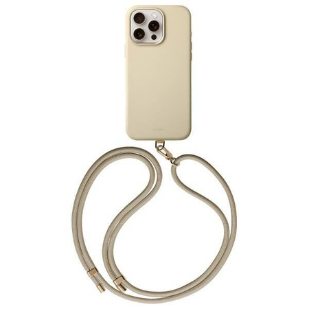 Schutzhülle IPHONE 16 PRO UNIQ Coehl Muse Magnetic Charging cremig
