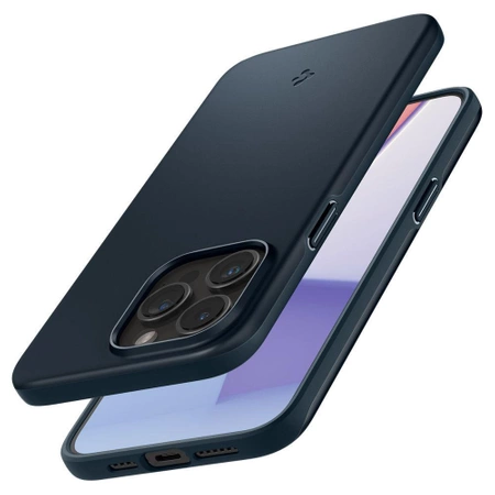 Etui Spigen Thin Fit na iPhone 15 Pro - granatowe