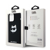 Oryginalne Etui KARL LAGERFELD hardcase Silicone Choupette Head MagSafe KLHMP15XSCHPPLK do Iphone 15 Pro Max Czarny