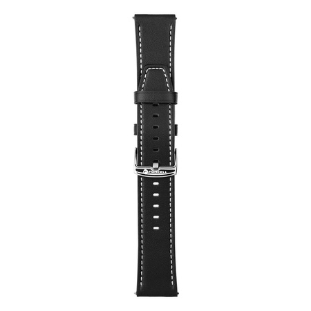 Pasek do Samsung Galaxy Watch Forcell F-Design FS21 skóra ekologiczna 22 mm czarny