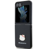Hello Kitty HKHCZF5PGHDLMK Z Flip5 F731 czarny/black hardcase Metal Logo Kitty Head
