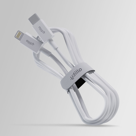 Allity kabel AUC-03 USB-C - Lightning 2,0 m 27W biały