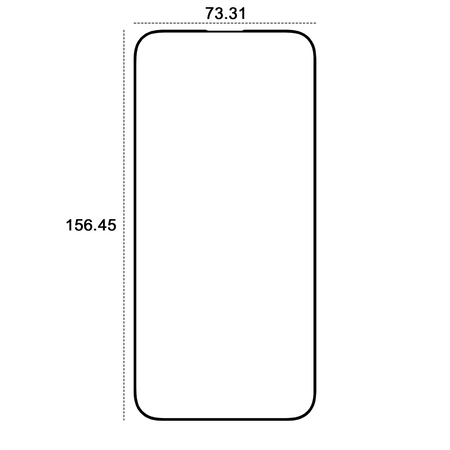 Etteri szkło hartowane 9D do iPhone 15 Pro Max 6,7"