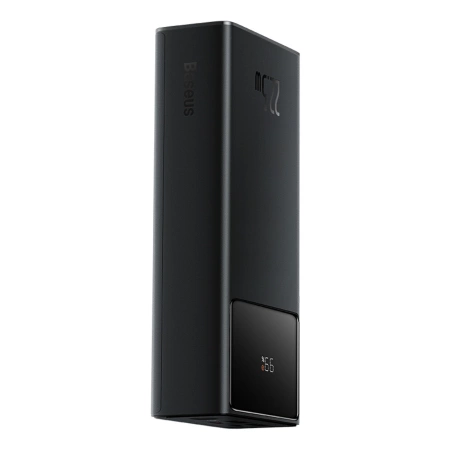 Baseus EnerFill FP41 30000mAh 22,5W Powerbank mit Baseus Simple USB-A - USB-C 3A 30cm Kabel - Schwarz