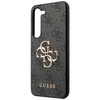 Oryginalne Etui GUESS Hardcase GUHCS24S4GMGGR do Samsung S24 (Leather 4G Metal Logo / czarny)