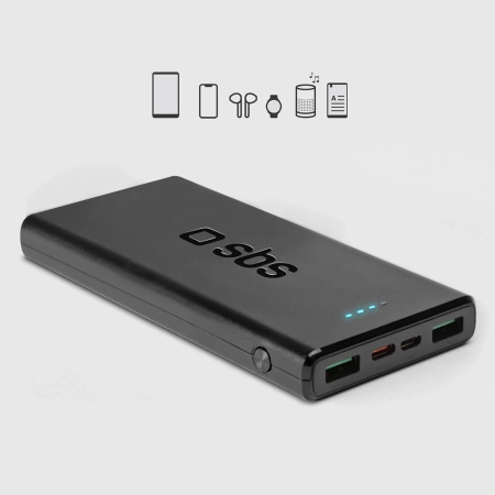 Powerbank SBS TTBB10000FASTPD20K 10000 mAh 20W z Power Delivery - czarny