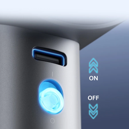 Mini dmuchawa Jisulife Handheld Fan Pro1 S FA53PRO przenośny wiatraczek wentylator USB - ciemnoszary