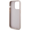 Original Handyhülle APPLE IPHONE 15 PRO Guess Hardcase 4G Stripe Collection (GUHCP15LG4GLPI) rosa
