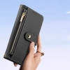 Dux Ducis Lawa Lederhülle für iPhone 16 Pro Max - Schwarz