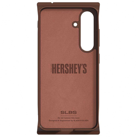 Original Case SAMSUNG GALAXY S25 Hershey`s Milk Chocolate Snack brown