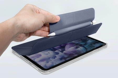 LAUT Huex Folio Case with Apple Pencil Holder for iPad 10.9&quot; 10 (gen.) - Navy Blue