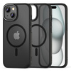 Etui APPLE IPHONE 15 Tech-Protect Magmat "2" MagSafe Matte czarne