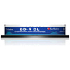Płyty Blue-ray Verbatim 50GB 6X BD-R DL   10szt szary 43746