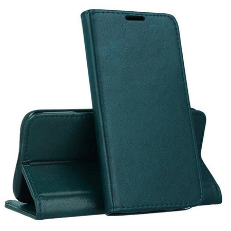 Etui Smart Magnetic do iPhone 16 6,1" ciemnozielone