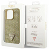 Guess GUHCP14LHDGTPD iPhone 14 Pro 6.1" złoty/gold hardcase Rhinestone Triangle