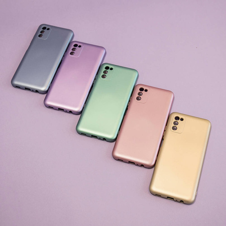 Case SAMSUNG GALAXY A23 5G Metallic Case light blue