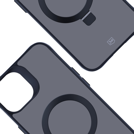 3MK Smoke Case iPhone 15 Plus Magsafe & Stand