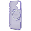 Original Case IPHONE 16 Guess Hardcase IML Flowers Wreath MagSafe (GUHMP16SHFWFCU) purple