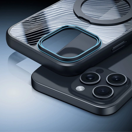 Etui Dux Ducis Aimo Mag z MagSafe i podstawką na iPhone 16 Pro - czarne