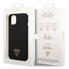 Guess Silicone Triangle Logo - Etui iPhone 14 Plus (czarny)