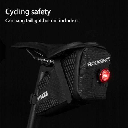 Rockbros C29-BK wasserdichte Fahrradtasche unter dem Sattel – schwarz