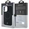 Original Case IPHONE 16 Mercedes Hardcase Silicone Tonal Logo MagSafe (MEHMP16S23SUTTK) black