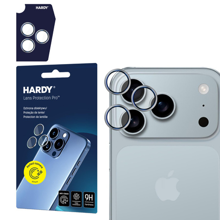 Apple iPhone 17 Pro /17 Pro Max- HARDY Lens Protection Pro Titanium Gray