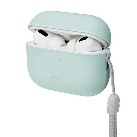 Uniq Hülle Lino AirPods Pro 2 gen Silikon mint/mintgrün