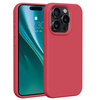 Nakładka Etteri Silicone Case do iPhone 15 Pro 6,1" malinowa