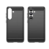 Etui Carbon Case elastyczne silikonowe na Samsung Galaxy XCover 7 Pro - czarne