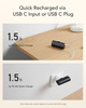 Bateria zewnętrzna (Powerbank) VEGER PlugOn - 5000mAh z wbudowanym złączem Typ C PD 20W (W0556P)
