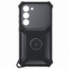 Samsung Rugged Gadget Case für Samsung Galaxy S23 Rugged Cover Ring Holder Stand grau (EF-RS911CBEGWW)