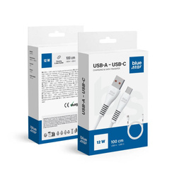 BLUE STAR kabel USB A do Typ C 2A 12W DC99C 1 m biały