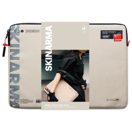Skinarma Torba Fardel laptop sleeve 14"   kość słoniowa/ivory