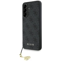 Etui Guess 4G Charms Collection na Samsung Galaxy A56 - czarne