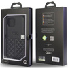 Audi Genuine Leather iPhone 11 / Xr 6.1&quot; black/black hardcase AU-TPUPCIP11R-Q8/D1-BK