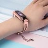 Metallarmband für Xiaomi Mi Band 3 / 4 / 5 / 6 Armband - Rosa
