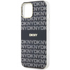 DKNY DKHMP15SHRHSEK iPhone 15 / 14 / 13 6.1" czarny/black hardcase IML Mono & Stripe MagSafe