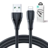 Joyroom Kabel USB - Lightning 2.4A Surpass Series 3 m schwarz (S-UL012A11)